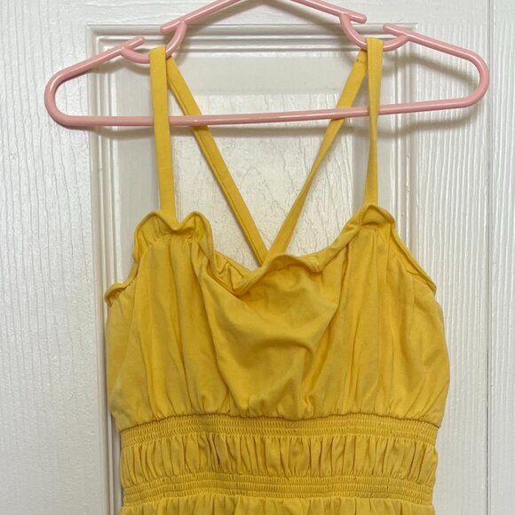 Yellow Janie and Jack Dress Size 6 - Picture 2 of 2